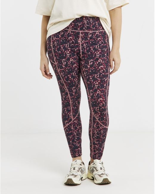 Snowdonia White Leopoard Print Leggings