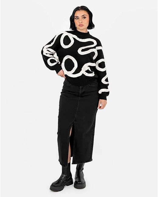Lovedrobe Black Jumper