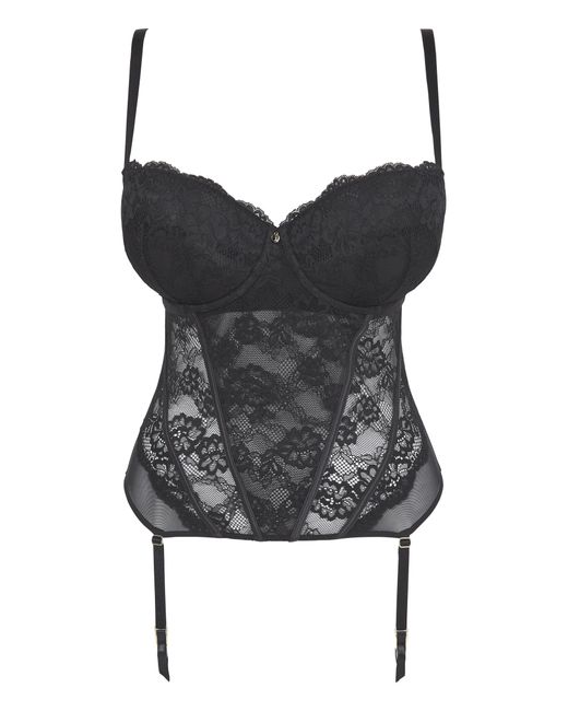 Ann Summers Black Sexy Lace Basque