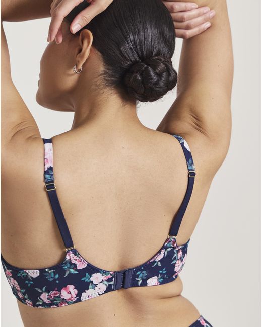 Pretty Secrets Blue Adrianne Full Cup Bra