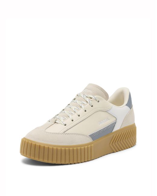 Sorel White Ona Ave T-Toe Trainers