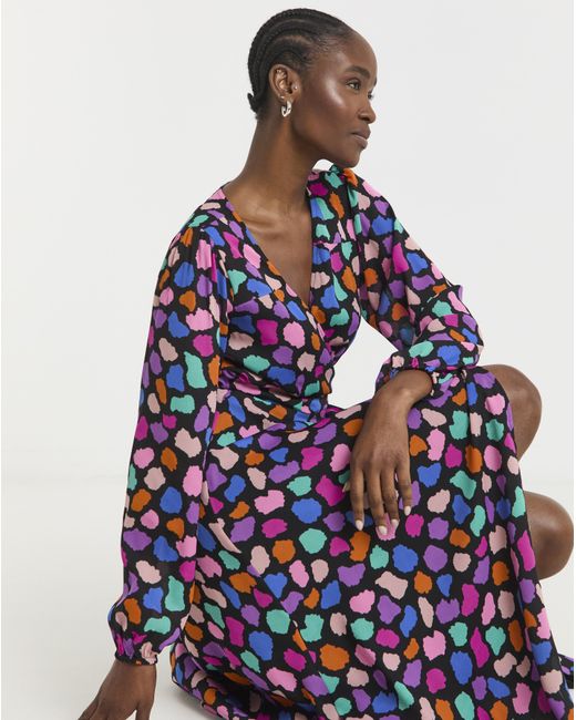 Dancing Leopard White Jagger Maxi Dress