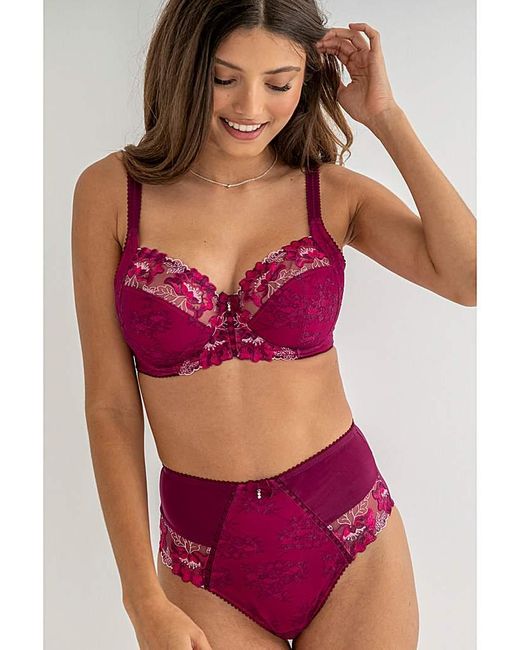Pour Moi Red Pour Moi Sofia Full Cup Bra