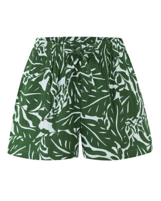 Pour Moi Green Pour Moi Double Cloth Revere Pyjama Set