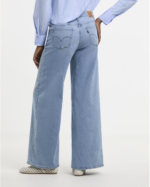 Levi's|Levis Blue Levi's 318 Shaping Wide Leg Jeans