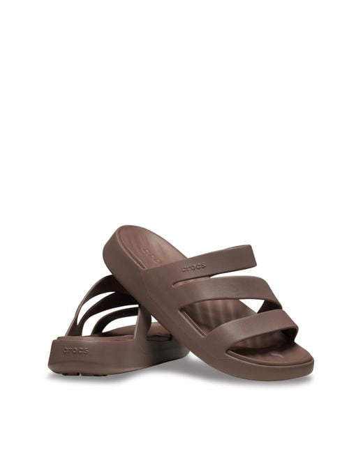 CROCSTM Brown Getaway Strappy
