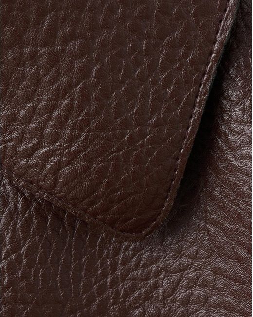 Mango Brown Faux Leather Jacket