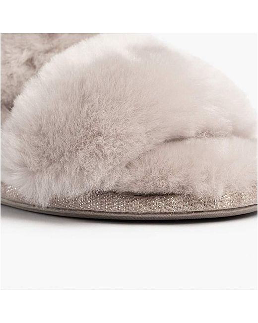 Just Sheepskin|Totes Multicolor Just Sheepskin Ladies Poppy Open Slider