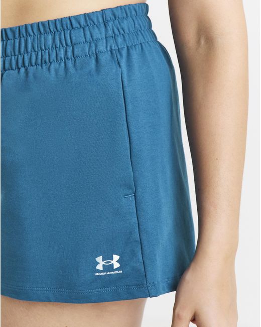 Under Armour Blue Sport Terry Shorts
