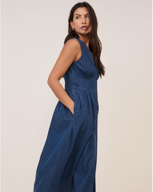 Nobody's Child Blue Starlight Midi Dress