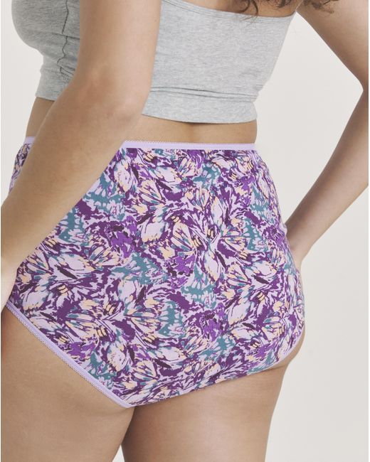 Pretty Secrets Multicolor 6 Pack Full Brief Knickers