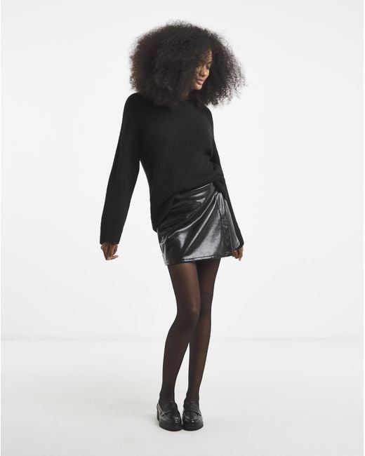 Simply Be Natural Vinyl Wrap Mini Skort