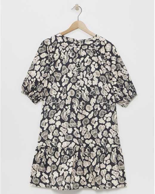 Native Youth White Agate Raglan Mini Dress