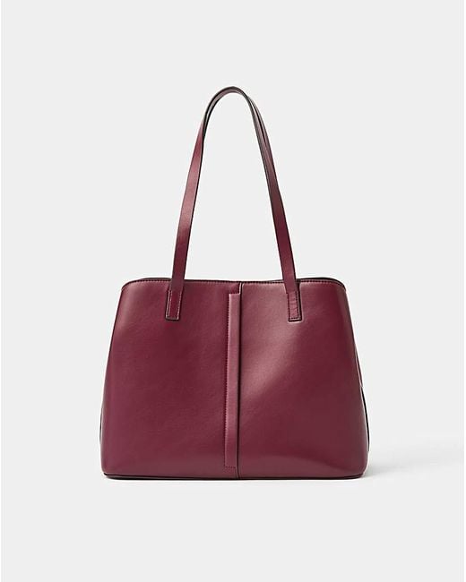 Accessorize Purple Webbing Strap Shoulder Bag