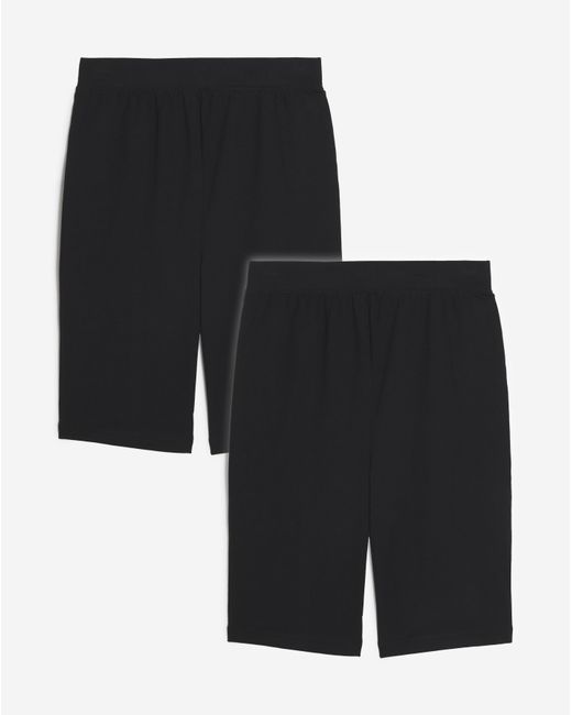 Simply Be Blue 2 Pack Cycling Shorts