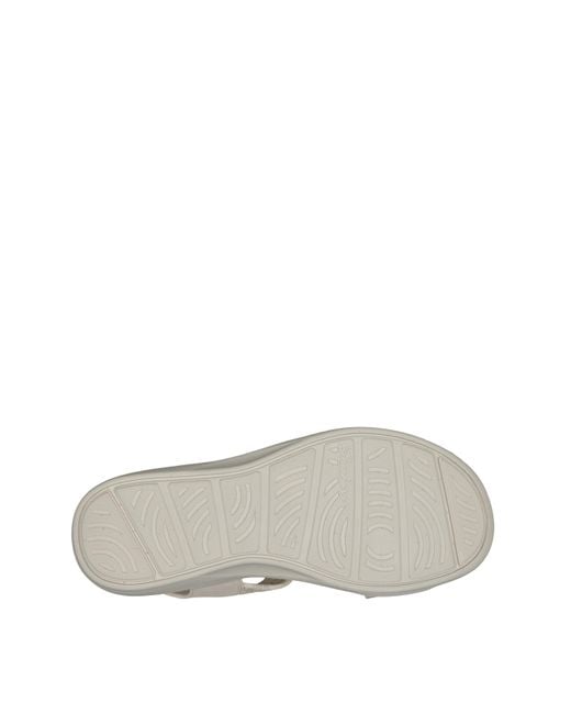 Skechers Natural Arya Glitter Standard Sandals