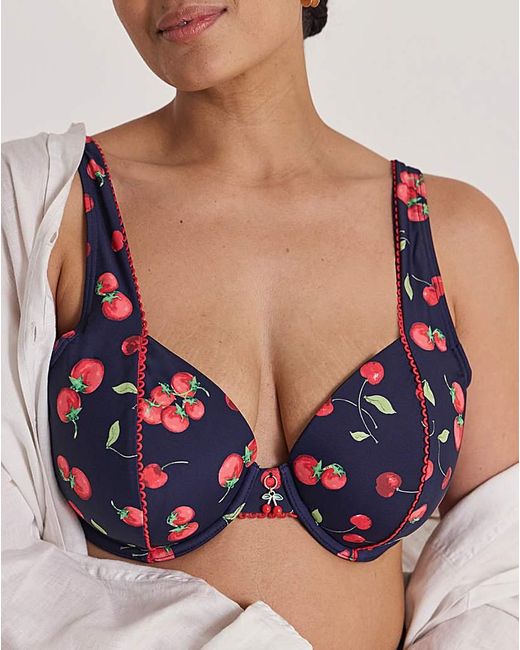 MAGISCULPT Blue Cherry Underwired Bikini Top