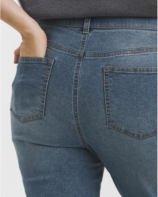 Simply Be Blue 24/7 Slim Crop Jeans