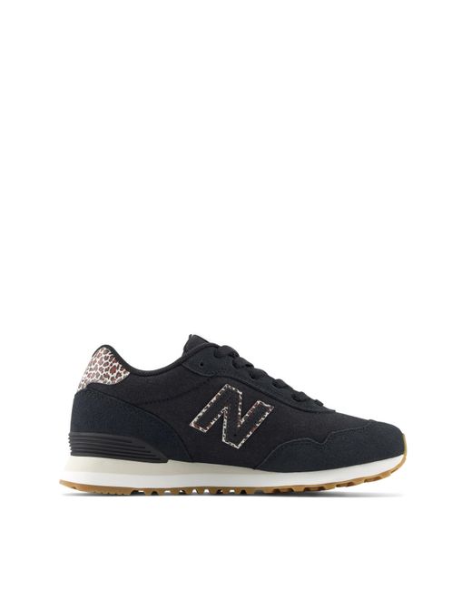New Balance Blue 515 Leopard Trainers