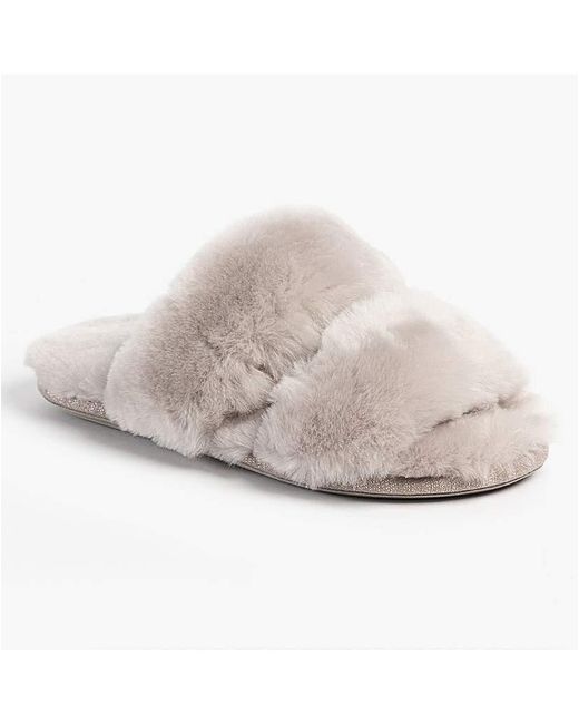 Just Sheepskin|Totes Multicolor Just Sheepskin Ladies Poppy Open Slider