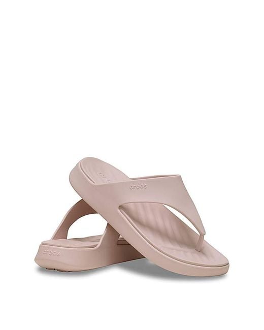 CROCSTM Pink Getaway Triangle Flip