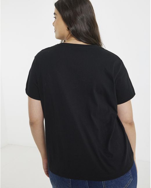 Simply Be Black Playing Cards Graphic T-Shirt