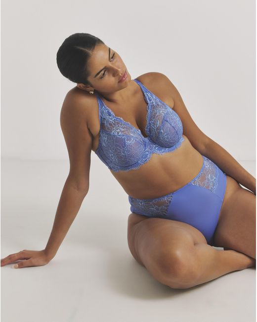 Pretty Secrets Blue 2 Pack Ella Wired Full Cup Bras