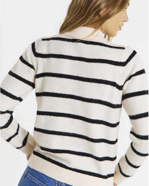 Simply Be Natural Button Through Collar Cardigan