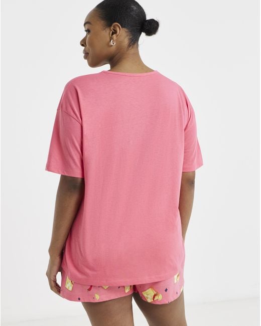 Simply Be Pink Value Shortie Set