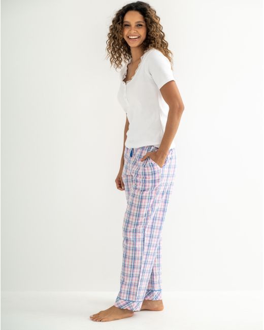 Pour Moi Purple Pour Moi Ribbed Pj Set