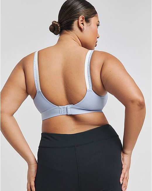 Under Armour Gray Infinity Support Rib Bra