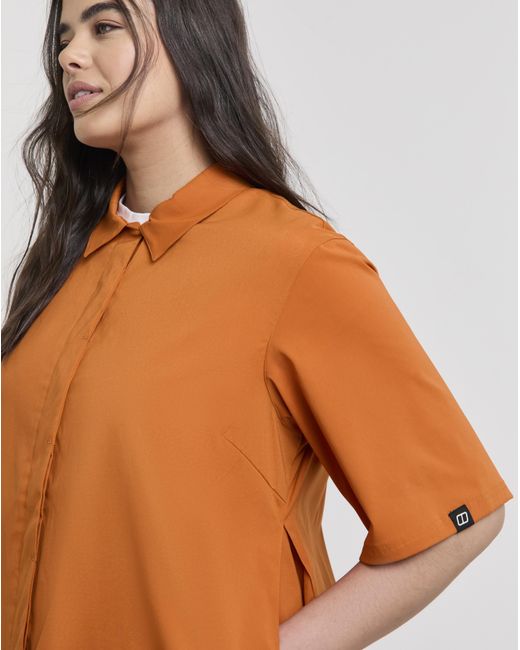 Berghaus Orange Explorer Short Sleeve Overshirt