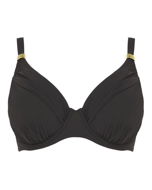 MAGISCULPT Black Underwired Plunge Bikini Top