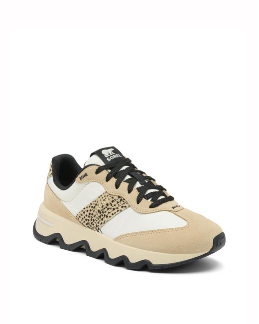 Sorel White Kinetic Ember Trainers