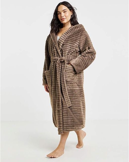 Pretty Secrets Brown Luxury Robe