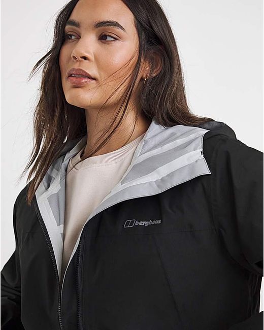 Berghaus Black Deluge Pro Wp Shell Jacket