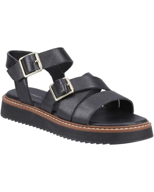 Hush Puppies Black Cady Sandal