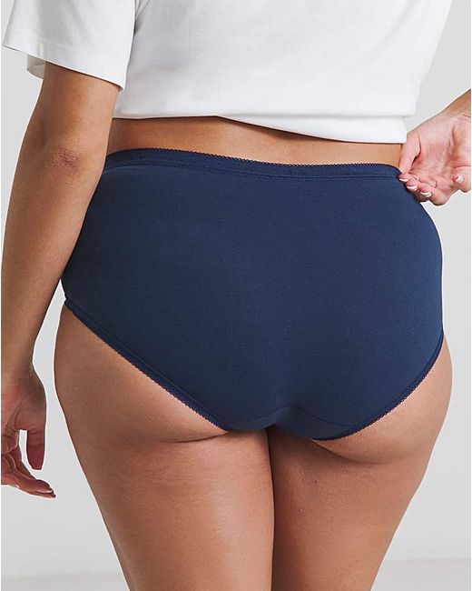 Sloggi Blue 3Pk Basic Midi Knicker