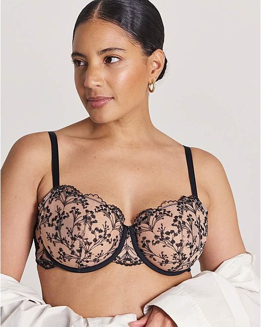 Pretty Secrets Black Penelope Bra