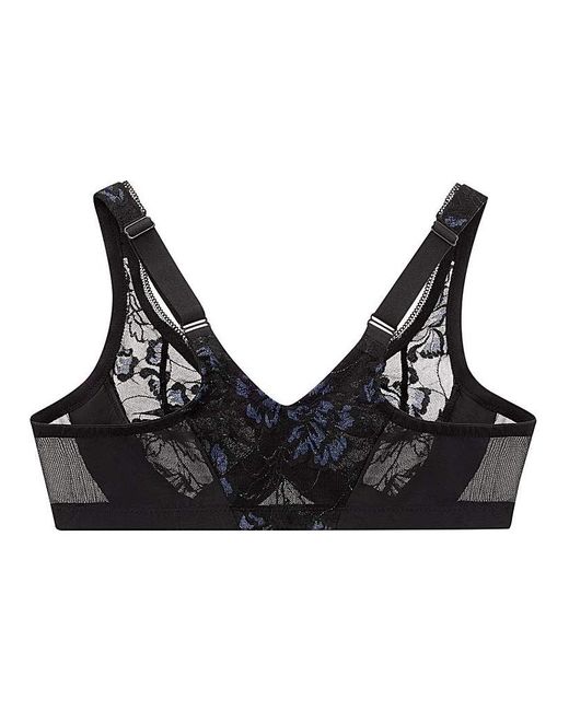 Glamorise Blue 9246 Wonder Wire Bra