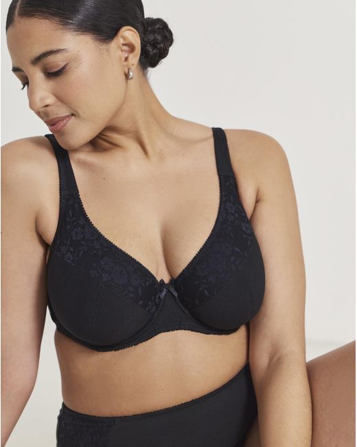 Pretty Secrets Black 2 Pack Sarah Wired Full Cup Bras