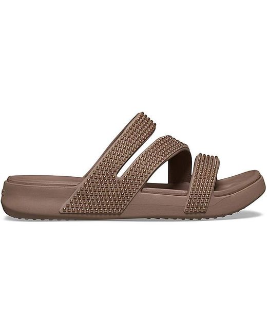 CROCSTM Brown Getaway Strappy Sandal