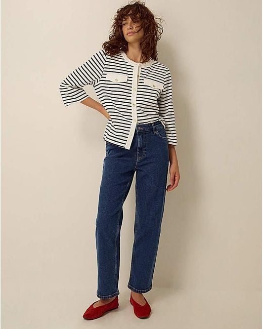 Monsoon Blue Soph Straight Leg Jeans