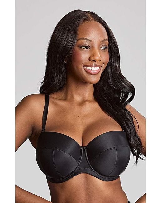 Panache Black Alice Strapless Bra