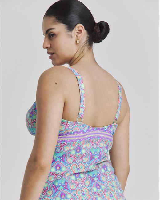 Joe Browns Blue Paradise Cove Tankini Top