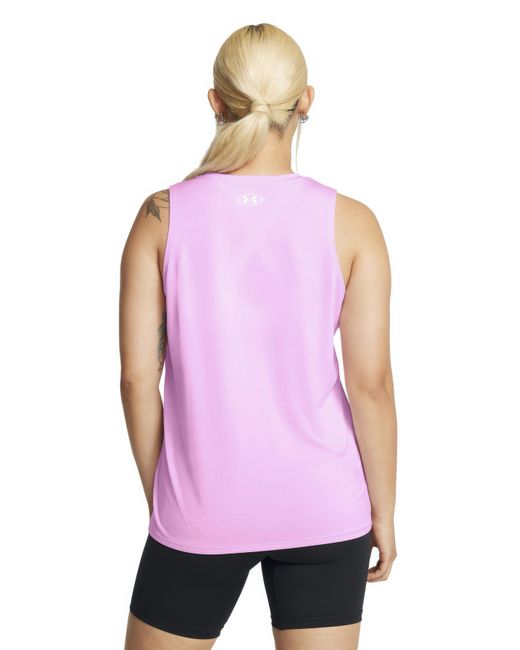 Under Armour Purple Tech Twist Tank
