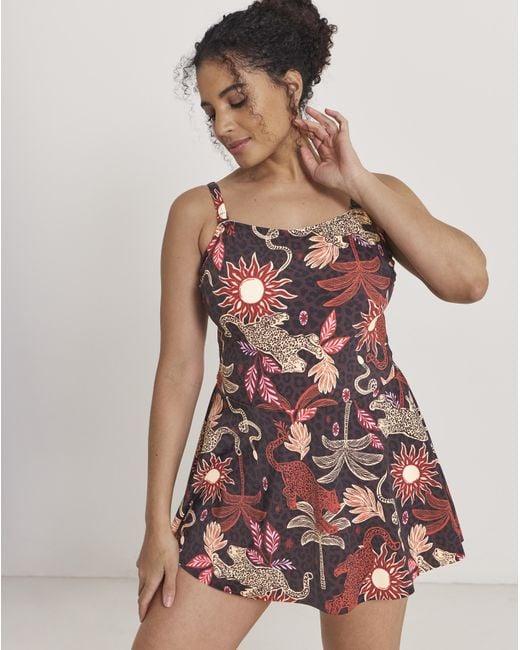 Simply Be Multicolor Value 2 Pack Swimdresses