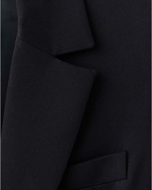 Mango Blue Fitted Blazer