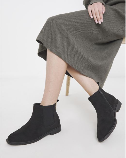 JD Williams Gray Classic Ankle Chelsea Boots E Fit