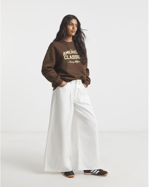 Tommy Hilfiger Brown Terry Sweatshirt